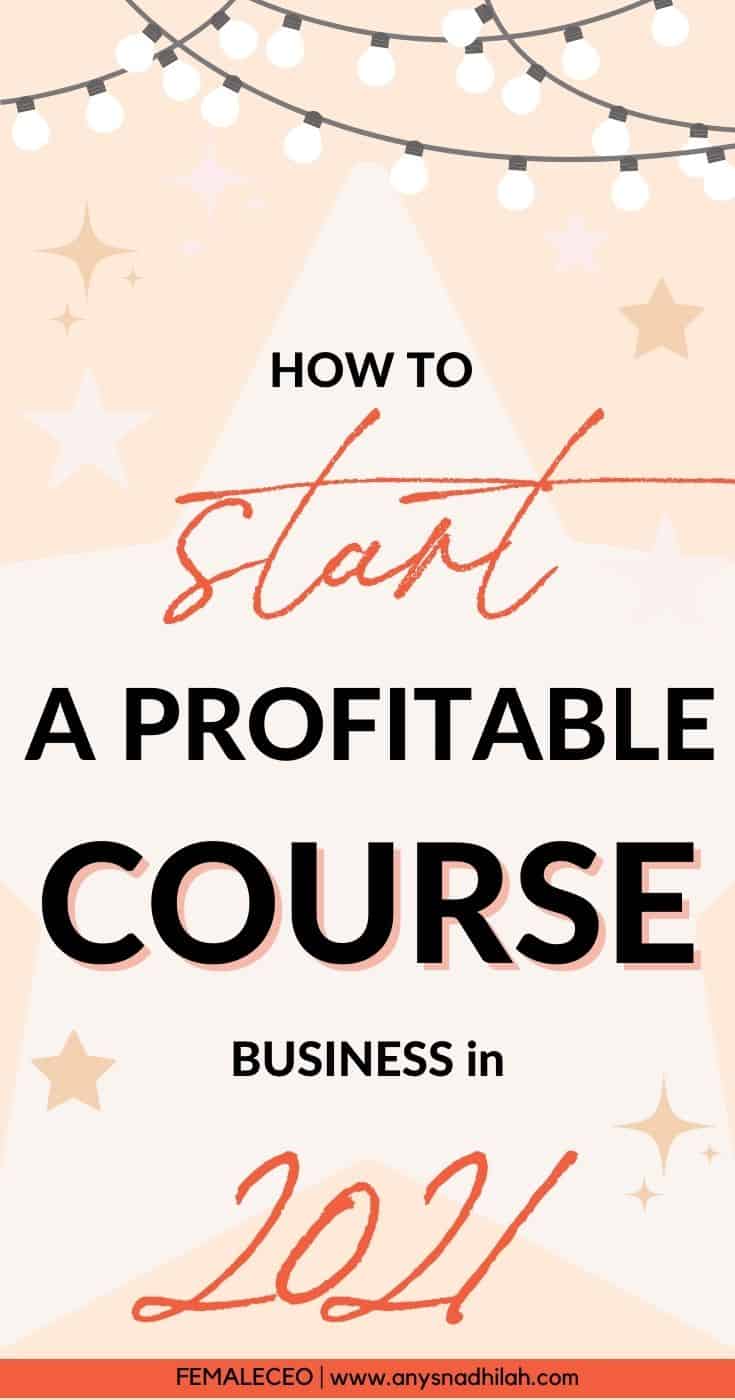 How to Create Your First Profitable Online Course Fast