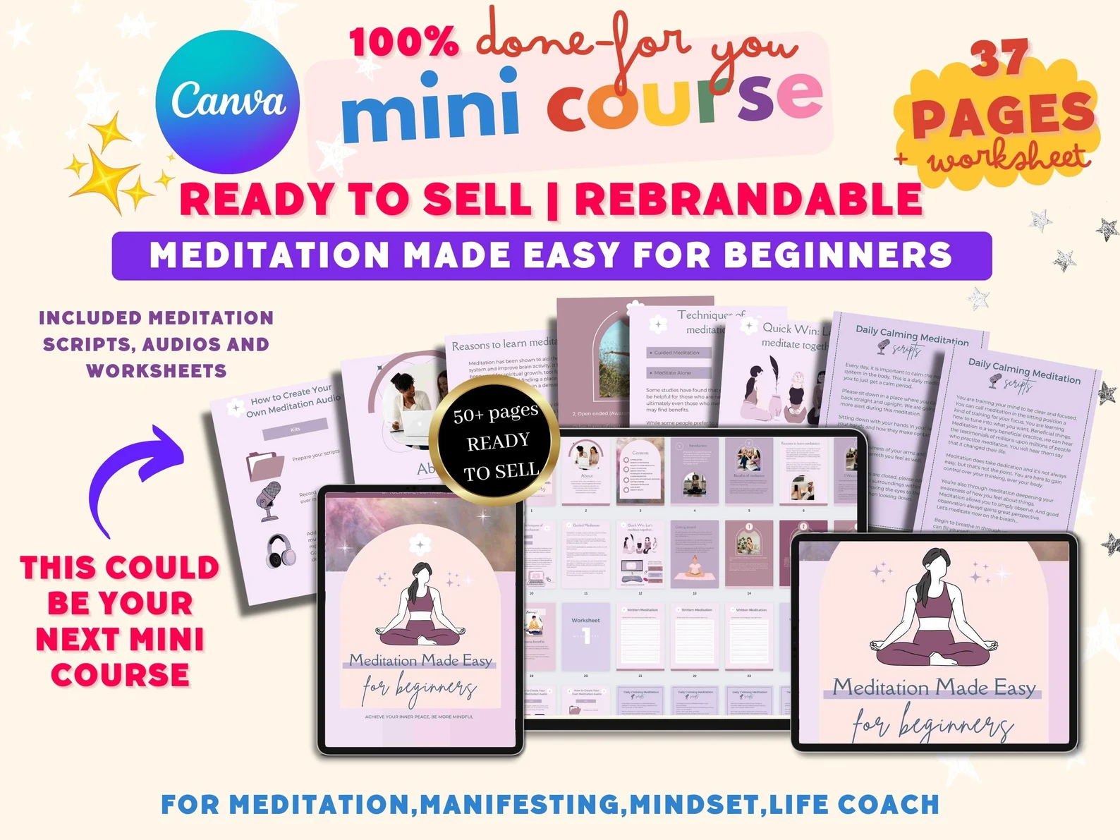 Meditation Made Easy Done For You Content