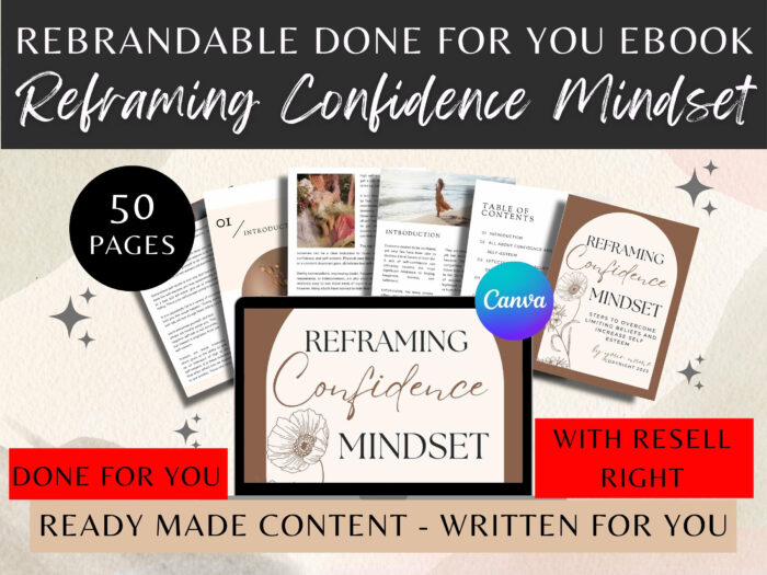 confidence mindset done for you