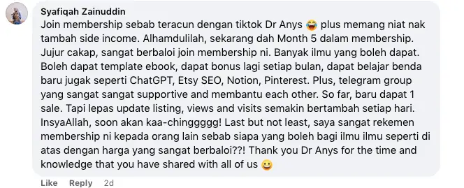 General Membership Testimony 36