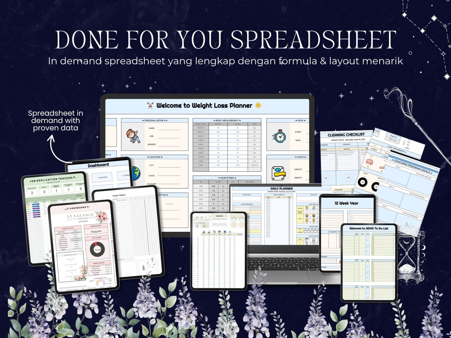 Spreadsheet PLR Magic - Anys Nadhilah